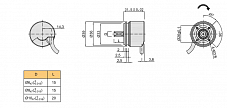 Инкрементальный энкодер SH39 HENGXIANG
