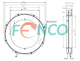 Абсолютный индуктивный энкодер FNC (FEN) ASI 135 Fenac