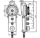 Энкодер с маховиком V02 VP54 Elcis