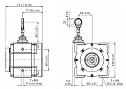 Тросовый барабан энкодера BSL-MA130-05 CALT