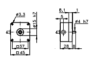 Энкодер A01 345 Elcis
