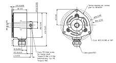 Инкрементальный энкодер SCH50L Scancon