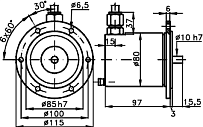 Энкодер I11 0B80EXS Elcis