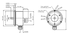 Инкрементальный энкодер SCA58 Scancon