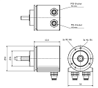 Абсолютный энкодер CRV582 TR Electronic