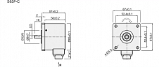 Инкрементальный угловой энкодер S65F HENGXIANG