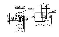 Энкодер I05 38C Elcis
