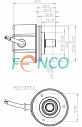 Абсолютный энкодер FNC (FEN) AC50B Fenac