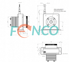 Тросовый барабан энкодера CD120 MEC AK Industries