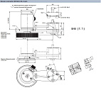 Система измерения длины LMSCA22 энкодер с колесом Wachendorff