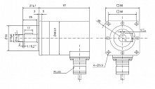 Инкрементальный угловой энкодер GHSF66 CALT