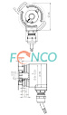 Абсолютный энкодер FNC (FEN) AS36E Fenac