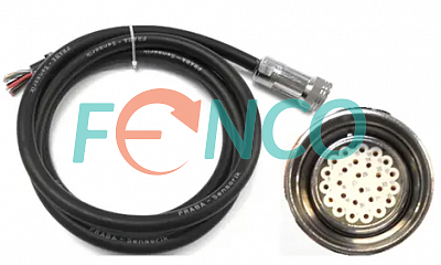 Кабель 2 м с разъемом M27 CBL-M27S-F26L-020AB-306N-001 Posital Fraba