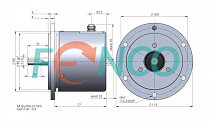 Абсолютный угловой энкодер Series TS Hohner Automazione
