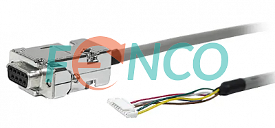 Кабель 2 м с разъемом D-Sub CBL-JST10G-020AB-086Y-DSBS-F09S Posital Fraba