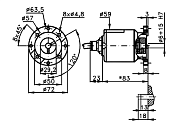 Энкодер I05 72E Elcis