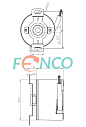 Программируемый энкодер FNCP (FENP) 40B Fenac