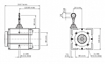 Тросовый барабан энкодера BSL-MA130-10 CALT