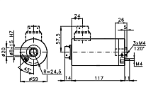 Энкодер A04 MM59C Elcis