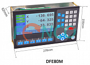 Устройство цифровой индикации DFE80 Ditron