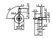 Энкодер I05 46S Elcis