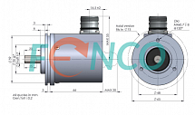 Абсолютный угловой энкодер Series MM Hohner Automazione