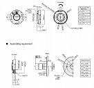 Инкрементальный угловой энкодер Z58 HENGXIANG