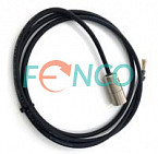 Кабель 1 м с разъемом M23 16pin CW розетка Posital Fraba