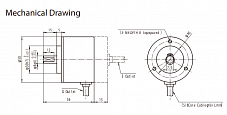 Энкодер SA50S JILIN SANSHENG SENSING TECHNOLOGY