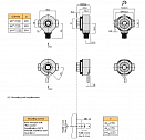Инкрементальный угловой энкодер K42 HENGXIANG