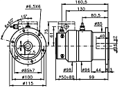 Энкодер I06 115TC Elcis
