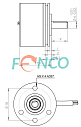 Инкрементальный энкодер FNC (FEN) 24S Fenac