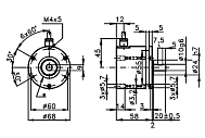 Энкодер I03 68LL Elcis