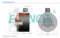 Абсолютный угловой энкодер Series SWA 90 Hohner Elektrotechnik