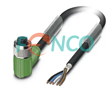 Кабель 2 м с разъемом M12 POS-CBL-R12S-F08A-020NB-084Y-000 Posital Fraba