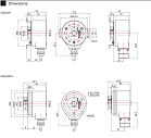 Инкрементальный энкодер EDG58H Tofi