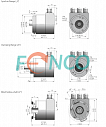 Абсолютный угловой энкодер Series BC 58 Hohner Elektrotechnik