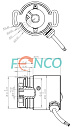 Абсолютный энкодер FNC (FEN) AC36E Fenac