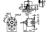 Энкодер I05 72R Elcis