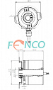 Программируемый энкодер FNCP (FENP) 58H Fenac