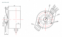 Абсолютный угловой энкодер CAS60 CALT