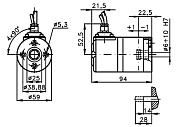Энкодер I06 58M Elcis