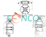 Энкодер для тяжелых условий FNC (FEN) FHD RH100 Fenac