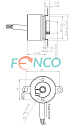 Абсолютный энкодер FNC (FEN) AS24E Fenac