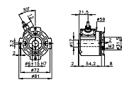 Энкодер I05 81AM Elcis