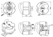 Абсолютный угловой энкодер RAA48 ROUNDSS