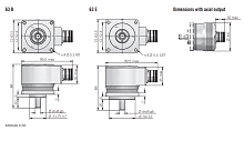 Абсолютный энкодер EA 63 A / D / E Eltra