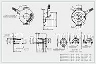 Инкрементальный угловой энкодер DVC37T ROUNDSS