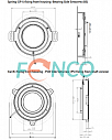 Инкрементальный энкодер FNC (FEN) TI90H Fenac