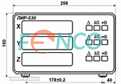 Устройство цифровой индикации ЛИР-530 СКБ ИС